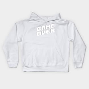 Retro Game Over Kids Hoodie